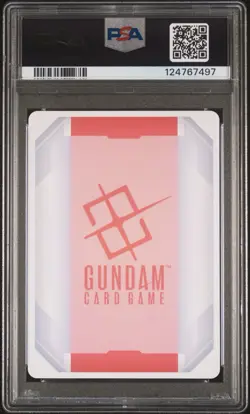 2025 SDCC Zechs Gundam Card Game FOIL Resource #002 SAN DIEGO COMIC CON PSA 10 - Image 2