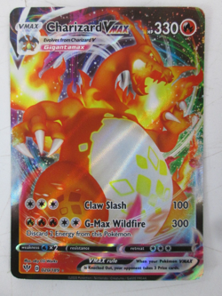 Pokemon Card Charizard VMAX (020/189) From The Sword & Shield: Darkness Ablaze - Image 1