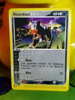 Original Houndour 59/97 From 2003 EX Dragon Set MINT Condition Pokemon Card ×_× - Image 1