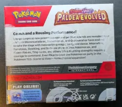 Pokemon Scarlet & Violet Paldea Evolved Booster Box * Factory Sealed *Fresh Case - Image 2