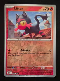 LITTEN - 032 / 162 - Reverse Holo - LP - Temporal Forces - Image 1