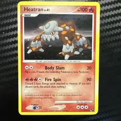 Heatran 1/17 POP Series 8 LV. 41 Holo Rare Pokemon TCG NM - Image 1