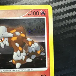 Heatran 1/17 POP Series 8 LV. 41 Holo Rare Pokemon TCG NM - Image 3
