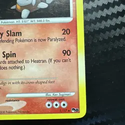 Heatran 1/17 POP Series 8 LV. 41 Holo Rare Pokemon TCG NM - Image 5