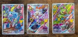 Pokemon TCG MEP First Partner Series 2 Illustration Collection Galar Set - NM - Image 1