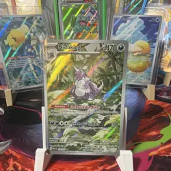 The Pokemon Company Nidoking Full Art Holo 170HP English 174/165 SV151 - Image 1