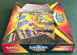 Pokemon TCG Shining Fates Pikachu V Collection Sealed Box 4 Packs New - READ - Image 5