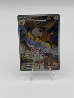The Pokemon Company Raichu 211/193 SV02 Paldea Evolved Holo Full Art IR EN - Image 1