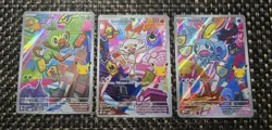 Pokemon First Partner Series 2 Galar Set Of 3 ( Grookey, Scorbunny & Sobble ) - Image 1