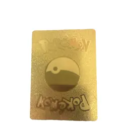 Pokemon Mew V Gold Metal Full Art Foil Psychic Basic Card – Collectible - Image 2