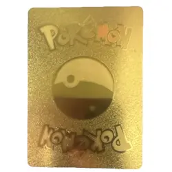Pokemon Mew V Gold Metal Full Art Foil Psychic Basic Card – Collectible - Image 3