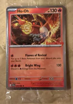 Pokemon Ho-Oh GameStop Promo Holo Exclusive Stamped Card 010/086 - Image 1