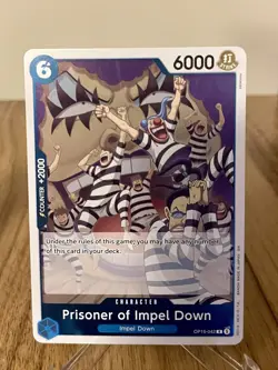 Prisoner of Impel Down OP16-042 R The Time of Battle Foil English One Piece - Image 1