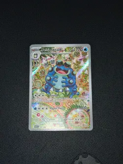 Seismitoad 105/086 English Sv: Black Bolt Illustration Near Mint - Image 1