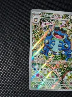 Seismitoad 105/086 English Sv: Black Bolt Illustration Near Mint - Image 3