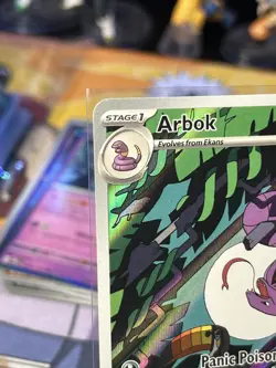 Arbok 176/162 Pokemon TCG Sv05: Temporal Forces Illustration Rare NM - Image 2