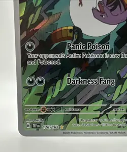 Pokemon Arbok 176/162 SV05: Temporal Forces Illustration Rare NM, Pack Fresh - Image 5
