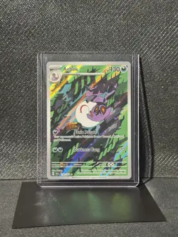 Pokemon TCG Arbok 176/162 Temporal Forces Illustration Rare NM Condition - Image 3