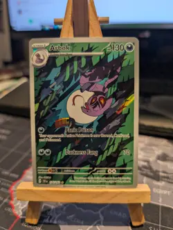 Arbok 176/162 Temporal Forces Illustration Rare - Pokemon TCG (NM) - Image 1