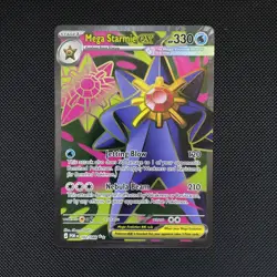 Mega Starmie Ex 102/088 - Perfect Order - Pokemon - NM - Image 1