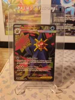 Mega Starmie ex - 102/088 - Ultra Rare - Perfect Order - Pokemon Card - Image 1