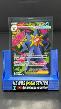 Mega Starmie Ex 102/088 - Perfect Order - Pokemon - NM - Image 1