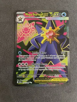 Mega Starmie ex - 102/088 - Ultra Rare - Perfect Order - Pokemon Card - NM/M - Image 1