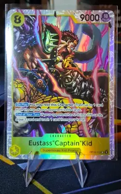 Eustass "Captain" Kid (112) OP10-112 English SR Royal Blood One Piece Card Game - Image 1