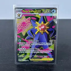 Mega Starmie EX | 102/088 | NEAR MINT | Perfect Order | Pokemon Card - Image 1
