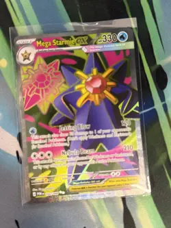 MEGA Starmie EX 102/088 Ultra Rare Perfect Order Pokemon Card NM/M V MINTY - Image 3