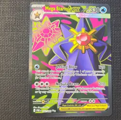 The Pokemon Company Mega Starmie EX 102/088 Perfect Order Ultra Rare Holo - Image 1