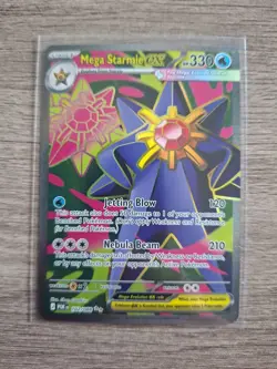 Pokemon TCG Mega Starmie ex 102/088 Perfect Order Full Art NM/Mint - Image 1