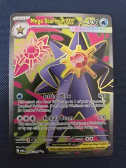 Pokemon TCG Mega Starmie Ex 102/088 Perfect Order Ultra Rare NM - Image 1