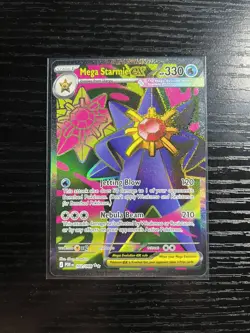 Pokemon TCG Perfect Order Mega Starmie ex 102/088 Ultra Rare NM - Image 2