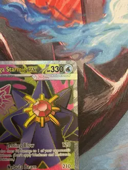 Pokemon TCG Mega Starmie EX 102/088 Full Art Perfect Order Pack Fresh Mint - Image 4