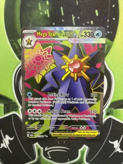 Pokemon TCG Mega Starmie ex 102/088 Perfect Order NM - Image 1