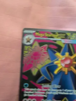 Pokemon TCG Mega Starmie EX 102/088 Full Art Perfect Order Pack Fresh Mint - Image 3