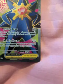Pokemon TCG Mega Starmie EX 102/088 Full Art Perfect Order Pack Fresh Mint - Image 4