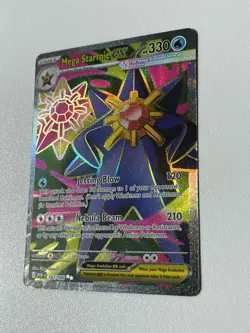 Pokemon TCG Mega Starmie EX 102/088 Full Art Perfect Order Pack Fresh Mint - Image 2