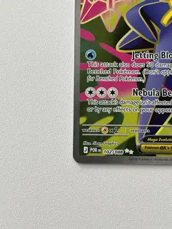 Pokemon TCG Mega Starmie EX 102/088 Full Art Perfect Order Pack Fresh Mint - Image 4