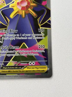 Pokemon TCG Mega Starmie EX 102/088 Full Art Perfect Order Pack Fresh Mint - Image 5