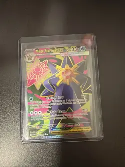 Pokemon TCG Mega Starmie EX 102/088 Full Art Perfect Order Pack Fresh Mint - Image 1