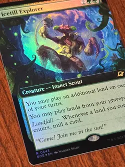Icetill Explorer (Extended Art) Edge of Eternities Foil 0343 - Image 2