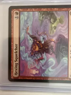 Magic: The Gathering Hexing Squelcher ECL-0145 Creature Goblin Sorcerer Red - Image 2