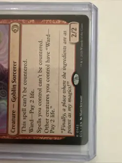 Magic: The Gathering Hexing Squelcher ECL-0145 Creature Goblin Sorcerer Red - Image 3