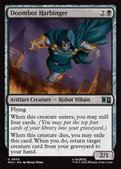 Doombot Harbinger - 655 - Foil - MSC - NM - MTG Magic the Gathering - Image 1