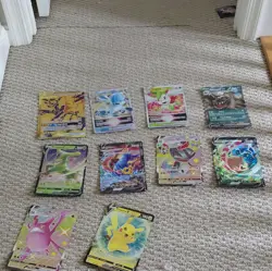 Jumbo Pokemon Cards - Image 1