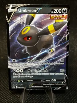 The Pokemon Company Umbreon V SWSH203 SWSH Promo Single Strike Holo ENG - Image 1