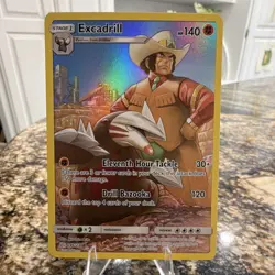 Pokemon Excadrill 246/236 SM Cosmic Eclipse Secret Rare Holo Full Art HP 140 - Image 1