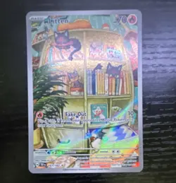 The Pokemon Company Pokemon TCG Litten 167/162 SV05 Temporal Forces IR Holo - Image 1